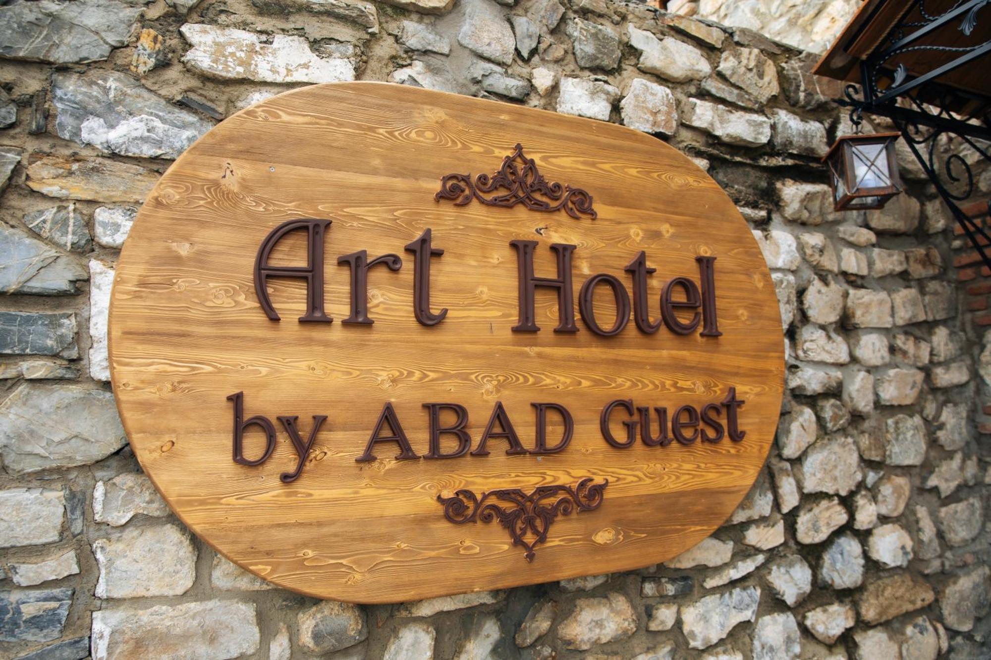Art Hotel By Abad Guest Şǝki Eksteriør billede